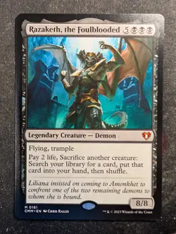 Razaketh, the Foulblooded - Commander Masters (MTG) - Image 1