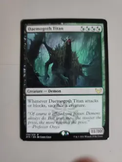 MTG Daemogoth Titan Strixhaven: School of Mages 174/275 Regular Rare - Image 1