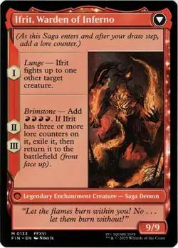 Clive, Ifrit's Dominant - 0133 - Final Fantasy - MTG - NM/M - SHIPS NOW - Image 2