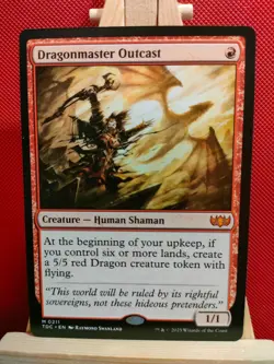 Dragonmaster Outcast - Tarkir Dragonstorm Commander - Mythic - NM - MTG - Image 1