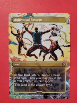 Multiversal Passage R 0206 Borderless non foil MTG Marvel Spider-man 2025 - Image 2