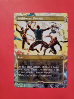 Multiversal Passage R 0206 Borderless non foil MTG Marvel Spider-man 2025 - Image 3