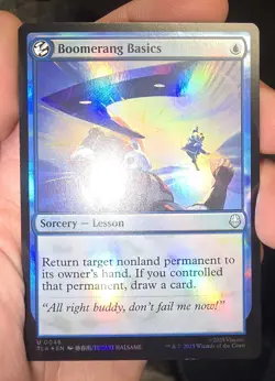 MTG - TLA - Boomerang Basics #46 - Near Mint Foil - Image 1