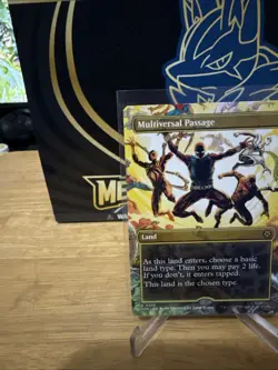 Multiversal Passage (Borderless) Non- Foil R Marvel's Spider-Man 206 NM (B) - Image 2