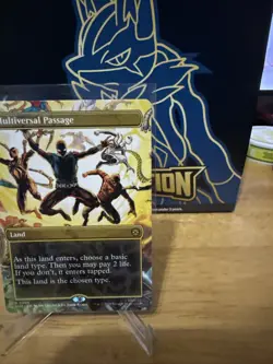 Multiversal Passage (Borderless) Non- Foil R Marvel's Spider-Man 206 NM (B) - Image 3