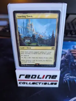 Starting Town - Magic: the Gathering Final Fantasy Non Foil - NM MTG #289 - Image 1