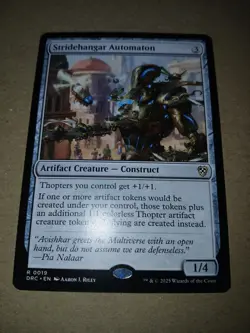 Stridehangar Automaton - 19 - NM - Commander: Aetherdrift - MTG - Image 4