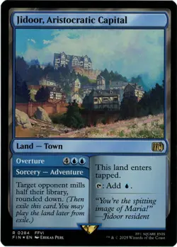 Jidoor, Aristocratic Capital - 0284 - Foil - Final Fantasy MTG - Image 1