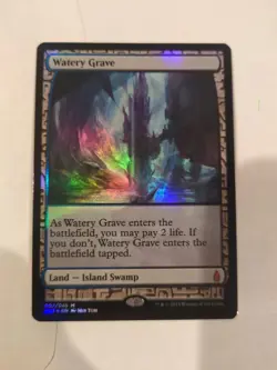 MTG Foil -Watery Grave - Zendikar Expeditions (NM) - Image 1