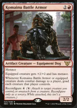 Komainu Battle Armor Commander: Kamigawa: Neon Dynasty Regular - Image 1