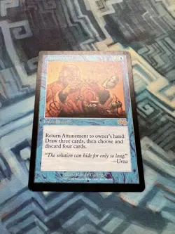 MTG Attunement EX/LP- Urza's Saga - Image 2