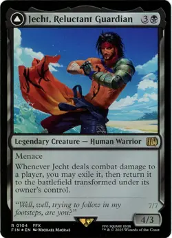 Jecht, Reluctant Guardian / Braska's Final Aeon - 0104 - Foil Final Fantasy MTG - Image 1