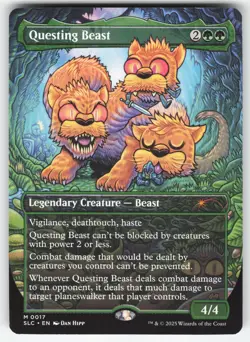 Questing Beast 17 M MTG Secret Lair Countdown Kit NM - Image 1