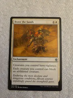 Brave the Sands Khans of Tarkir Regular NM - Image 1