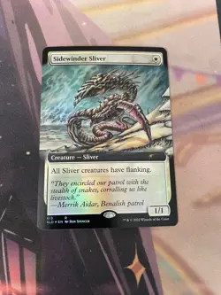 MTG - SIDEWINDER SLIVER - EXTENDED ART FOIL - NM - SECRET LAIR - Image 1
