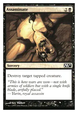 Assassinate Magic 2011 (M11) MTG - NM+ - Image 1