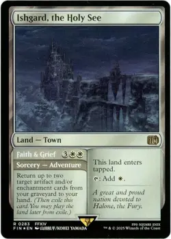 Ishgard, the Holy See - 0283 - Foil - Final Fantasy MTG - NM/M - Image 1