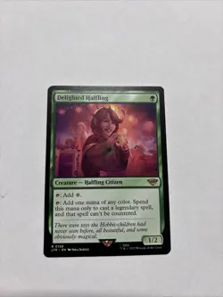 Delighted Halfling Magic the Gathering Lord of the Rings - Image 1