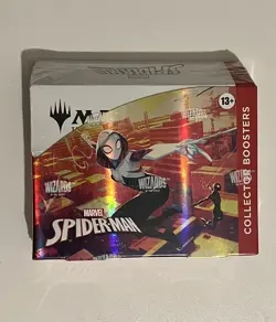 Magic The Gathering: Spider Man Collector Booster Box (SEALED) - Image 1