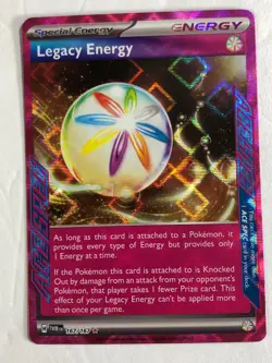 Pokemon TCG Twilight Masquerade Ace Spec Legacy Energy 167/167 Near Mint - Image 1
