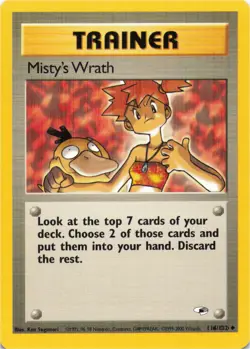 Pokemon - Misty's Wrath #114/132 - Gym Heroes Unlimited - Image 1