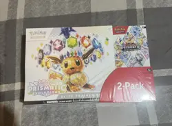 Pokemon TCG Prismatic Evolutions Costco Bundle ETB + Booster Bundle New & Sealed - Image 1