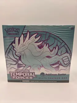 Temporal Forces Pokemon Center Elite Trainer Box Walking Wake New Sealed EL0040 - Image 1