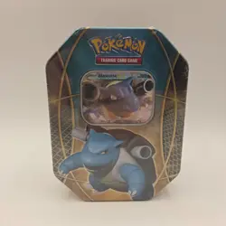 Pokemon TCG: Blastoise EX Tin Factory Sealed JP0254 - Image 1