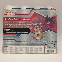 Sealed Pokemon XY Phantom Forces 3 Pack Blister + Special Pin JP0255 - Image 3
