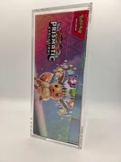 Pokemon SV8.5 Prismatic Evolutions sealed Booster Bundle Display W/Acrylic AD10 - Image 3