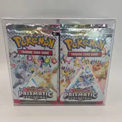 Pokemon Prismatic Evolutions Booster Pack Lot of 36 W/Case MP01 - Image 1