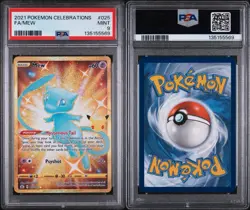 Mew (Secret) 025/025 Celebrations Holo for sale online - Image 3