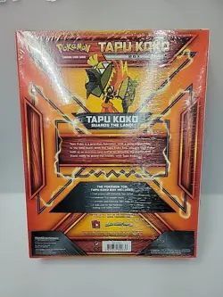 Pokemon Tapu Koko Sun & Moon Box - Factory Sealed - 3Packs - Image 2