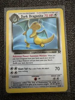 Pokemon Dark Slowbro TCG 12/82 Dark Dragonite Lot!! NM!! Team Rocket!! - Image 4