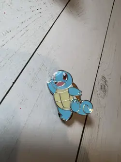 Pokemon TCG Squirtle Enamel Pin Pokemon Go - Image 1