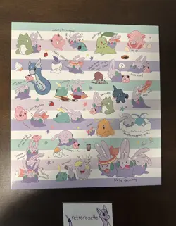 Pokemon Center We're Goomy 1 Inch D-Ring Binder 2015 with Ultra PRO Pages (Used) - Image 1