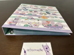 Pokemon Center We're Goomy 1 Inch D-Ring Binder 2015 with Ultra PRO Pages (Used) - Image 5