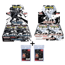 Pokemon Box white flare black bolt sv11b sv11w x2 display da 20 bustine japanese - Image 2