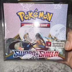 Sword and Shield Booster Box Base Set Packs Sealed Pokemon TCG Sword & Shield - Image 1