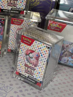 Magnetic Pokemon Acrylic Display Case for Pokemon Booster Bundle Showcase - Image 2