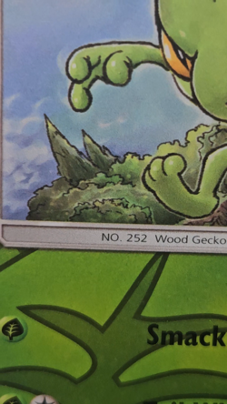 Treecko 8/168 MP Cosmos Holo Swirl Celestial Storm Stamp Pokemon Promo 2018 - Image 2