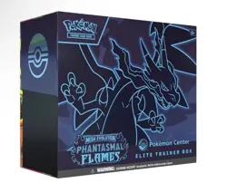 Pokemon TCG: Mega Evolution-Phantasmal Flames Pokemon Center ETB PRESALE - Image 1