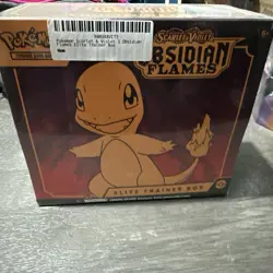 Pokemon: Scarlet & Violet 3: Obsidian Flames Elite Trainer Box - 9 Packs 820650853913 - Image 1