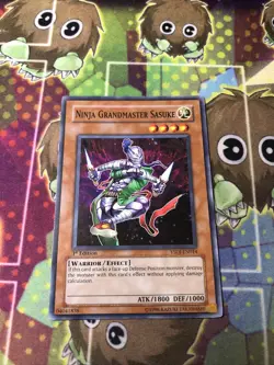 (AA) Ninja Grandmaster Sasuke - YSDJ-EN014 - Common 1st LP - Image 1