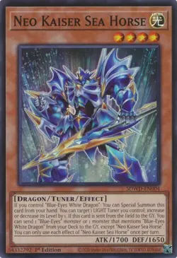 Neo Kaiser Sea Horse - Structure Deck: Blue-Eyes White Destiny - Yu-Gi-Oh! - LP - Image 1