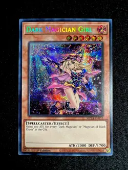 YUGIOH • DARK MAGICIAN GIRL • PRISMATIC SECRET RARE • MP24-EN053 • 1ST ED • VLP - Image 2