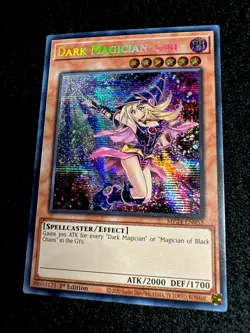 YUGIOH • DARK MAGICIAN GIRL • PRISMATIC SECRET RARE • MP24-EN053 • 1ST ED • VLP - Image 4