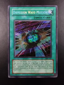YUGIOH 2003 | DIFFUSION WAVE-MOTION | MFC-107 | NA OLD PRINT | SCR | VG-EX - Image 1