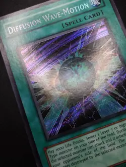 YUGIOH 2003 | DIFFUSION WAVE-MOTION | MFC-107 | NA OLD PRINT | SCR | VG-EX - Image 4