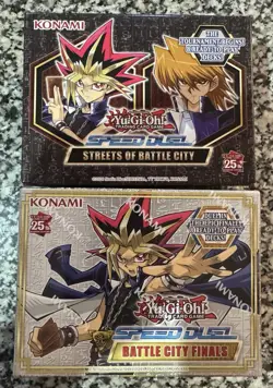 Yugioh Speed Duel Streets Of Battle City & Battle City Finals Box NEW - Image 1